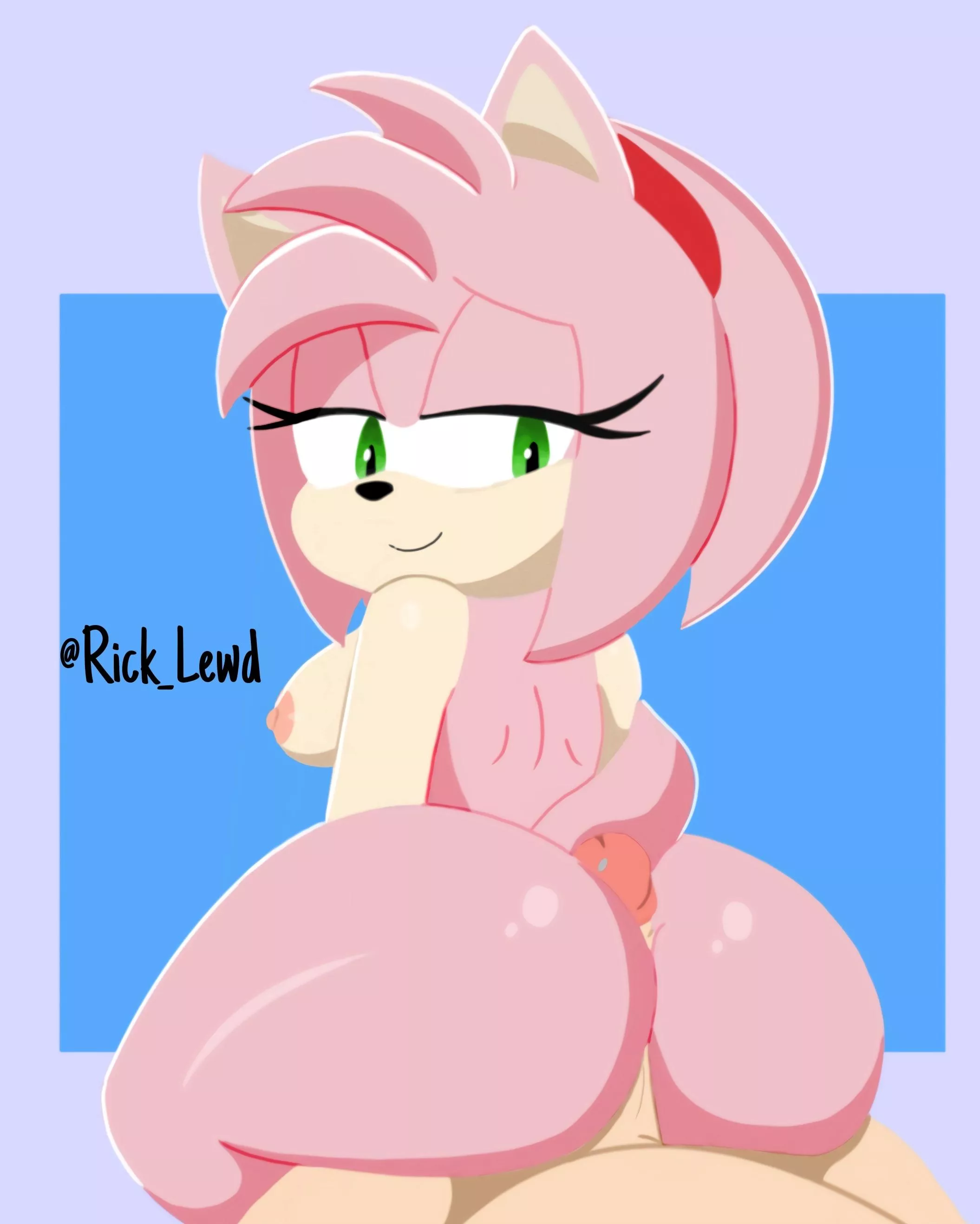 Amy buttjob by me (Rick_Lewd)