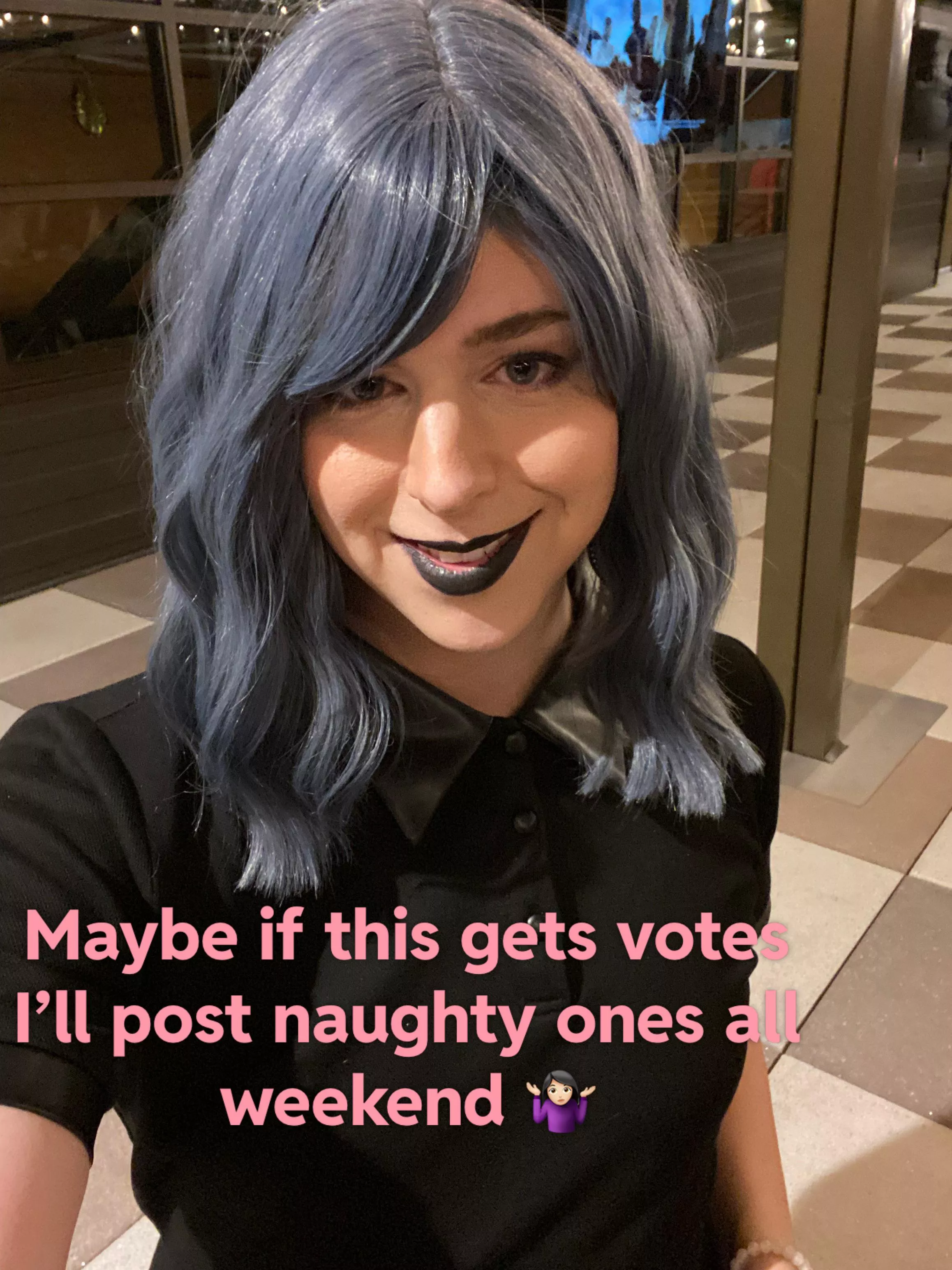 At the bar last night non-NSFW