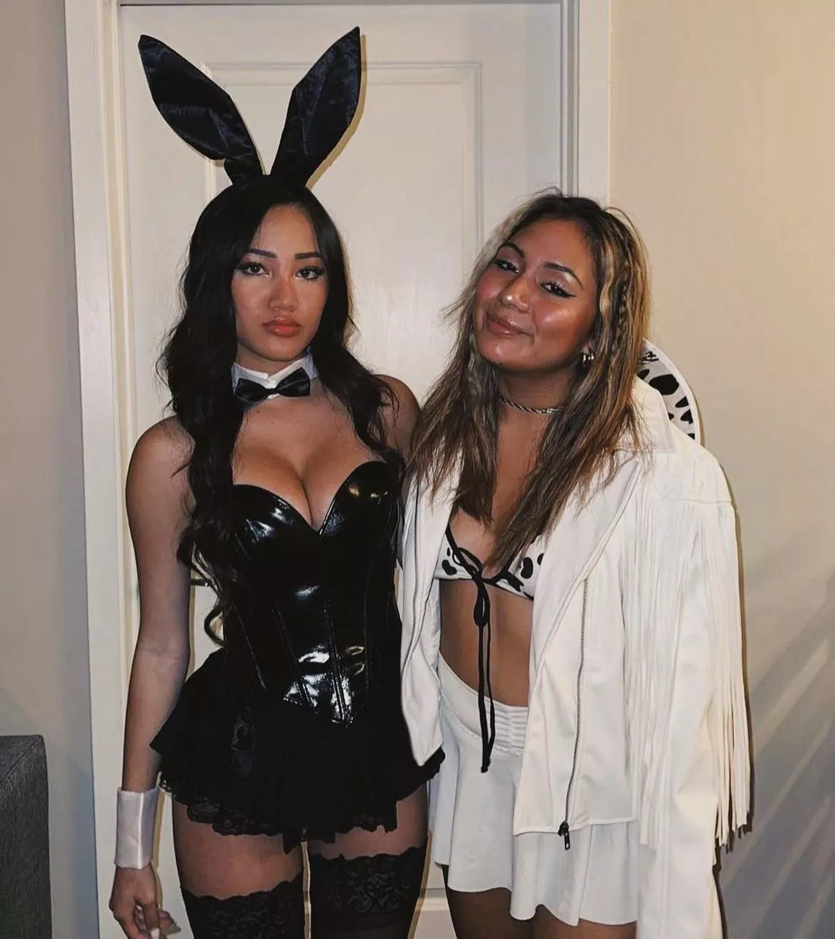 Bunny and cow