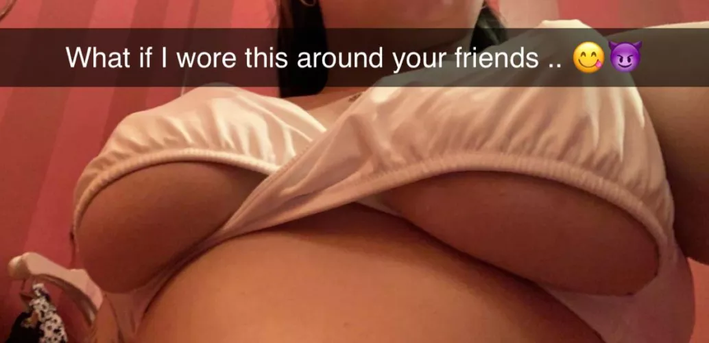 Can I wear this around you? 😉❤️ [F] [OC]