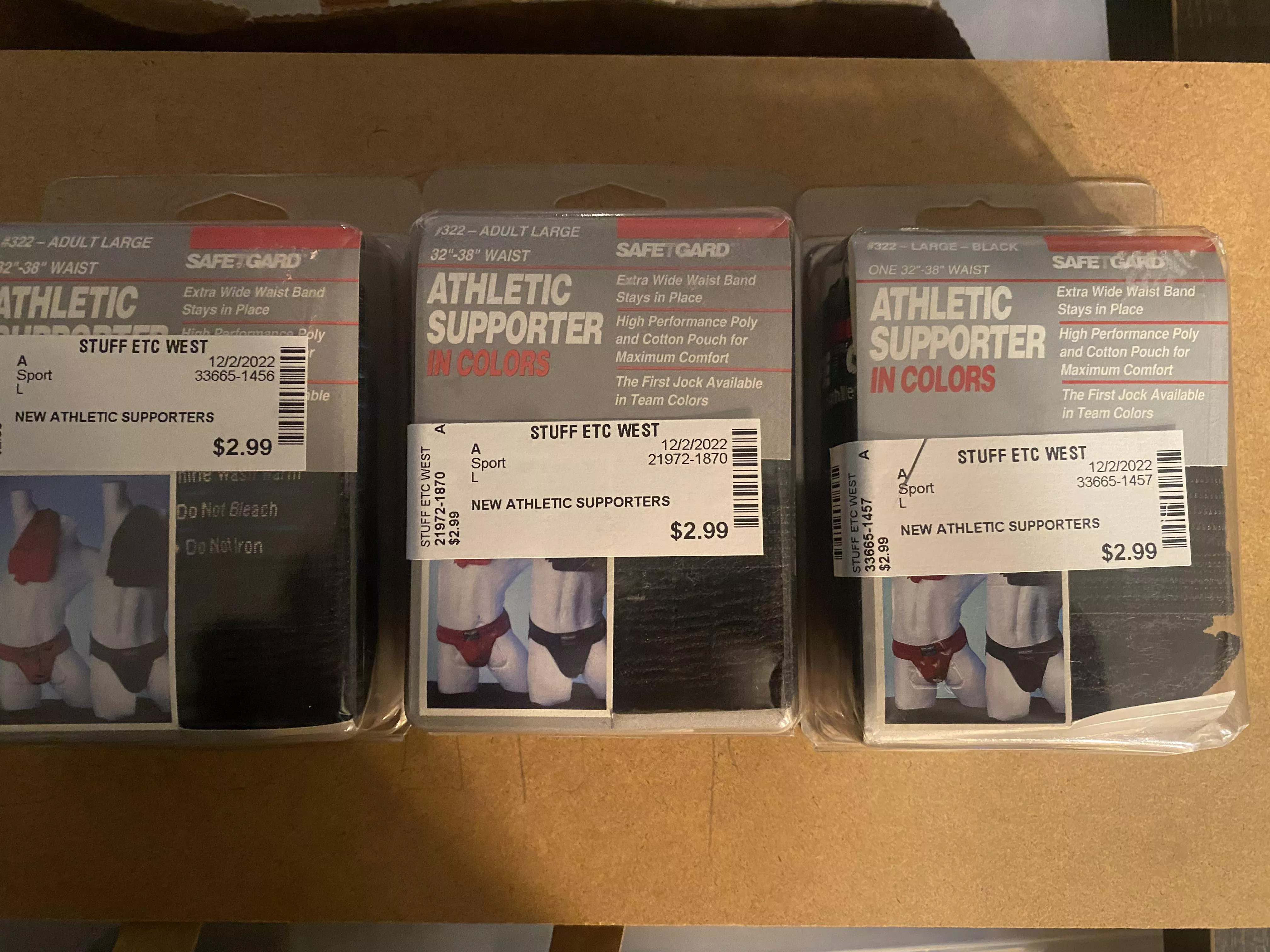 Can’t wait to hit the locker room with my new bargain buys!!!