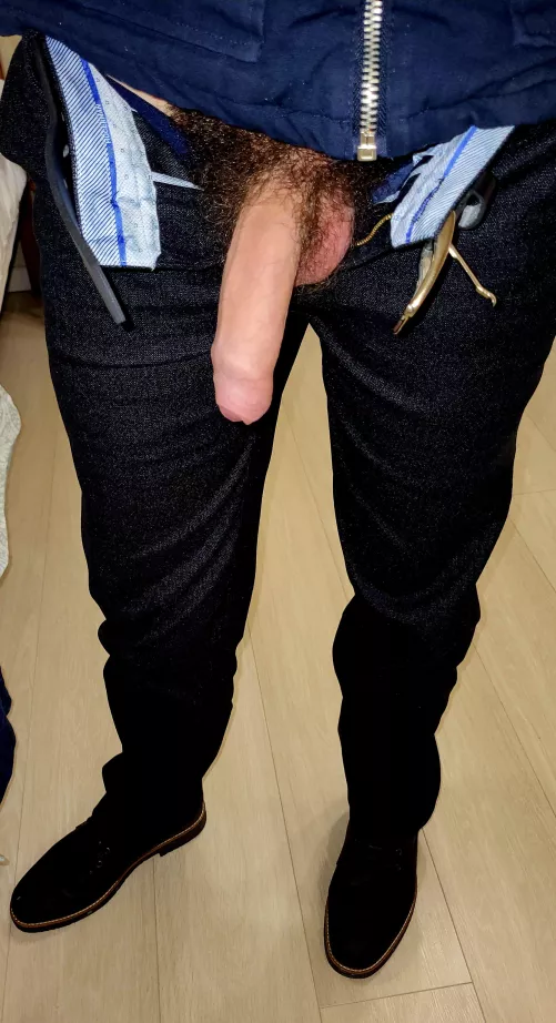 Daddy has finished his work