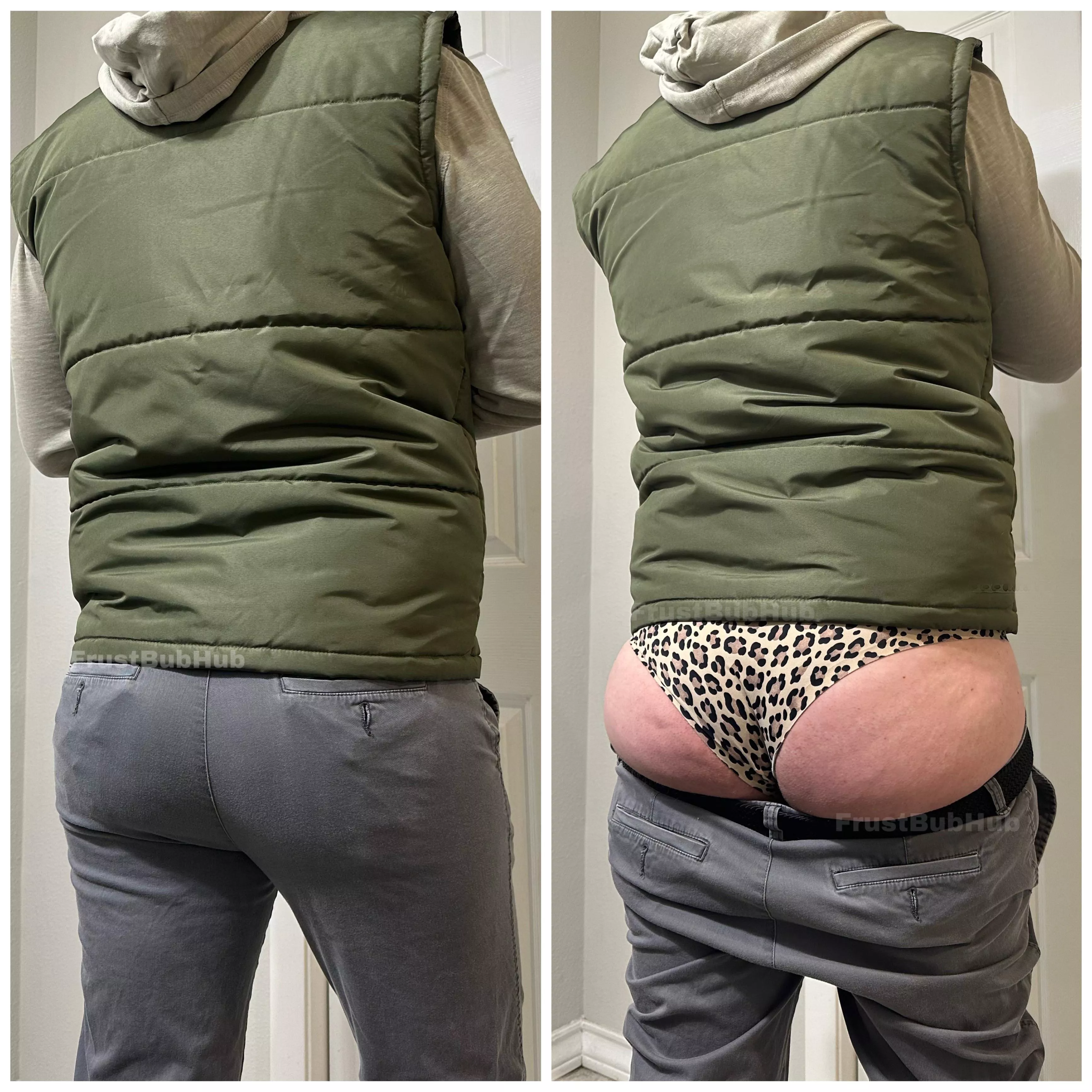 First time heading out in panties. Happy NYE all