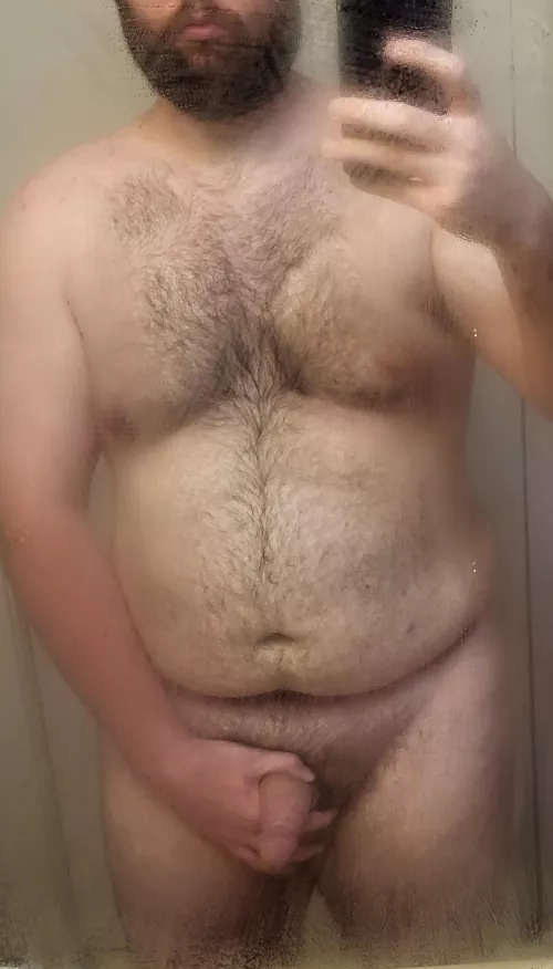 fresh out of the shower