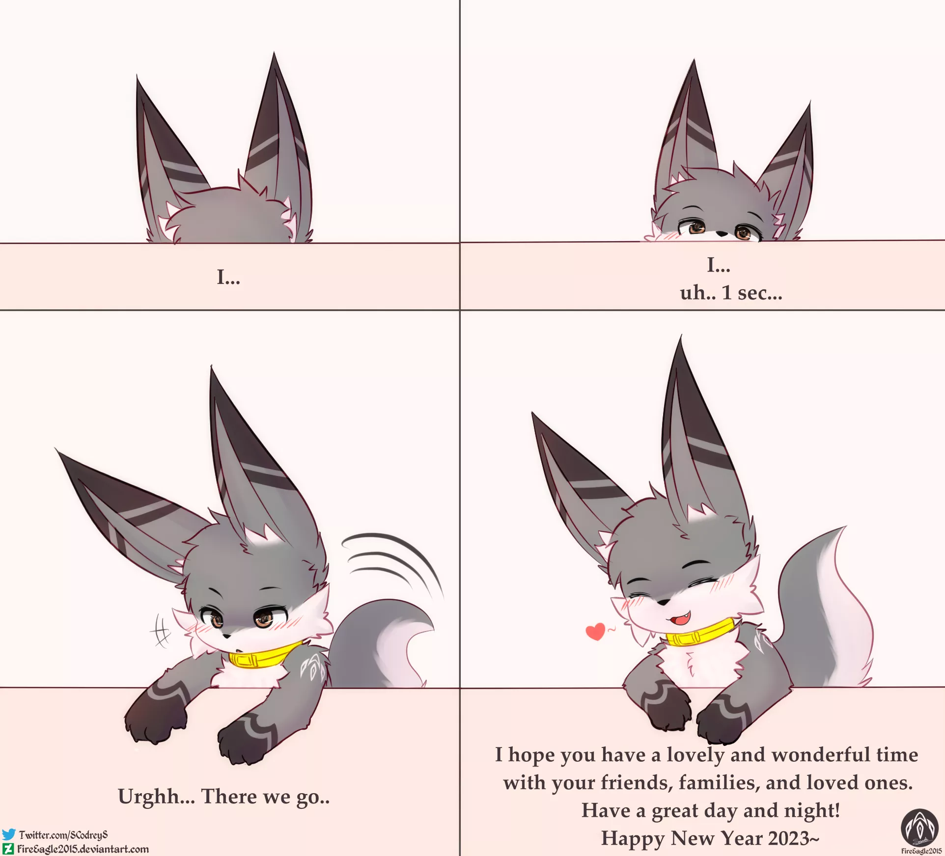 Happy New Year everyone~ (Art by me @SCodreyS on Twitter)