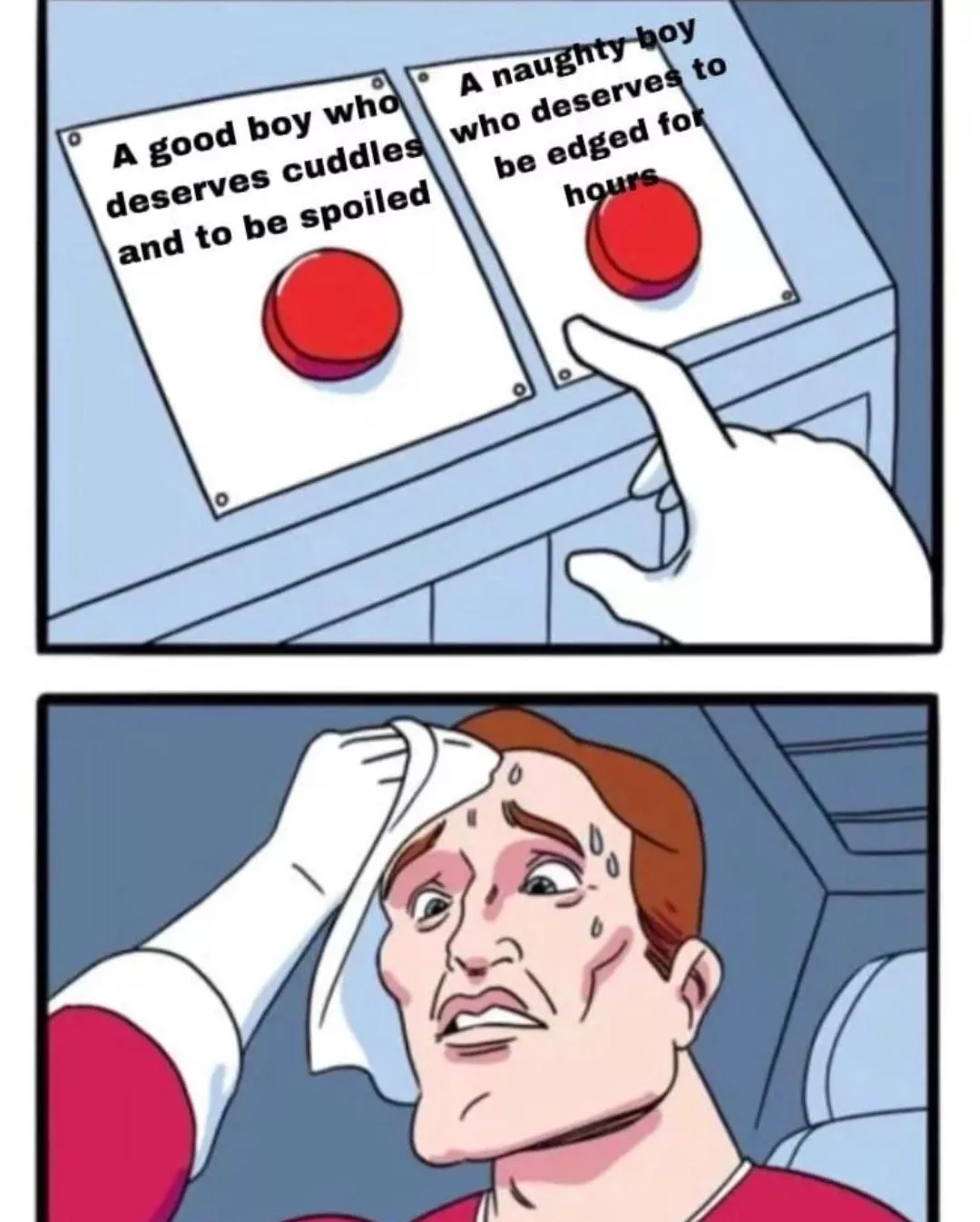 Hard choice to make 😖