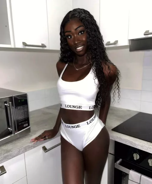 Have you ever fucked a juicy tight black pussy before?! How long do you think you could last in me before you bust?!?