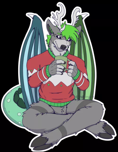 Holiday Hoodie (Art by Me)