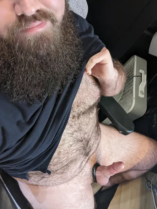 How do you like my cock ring? 😏😁