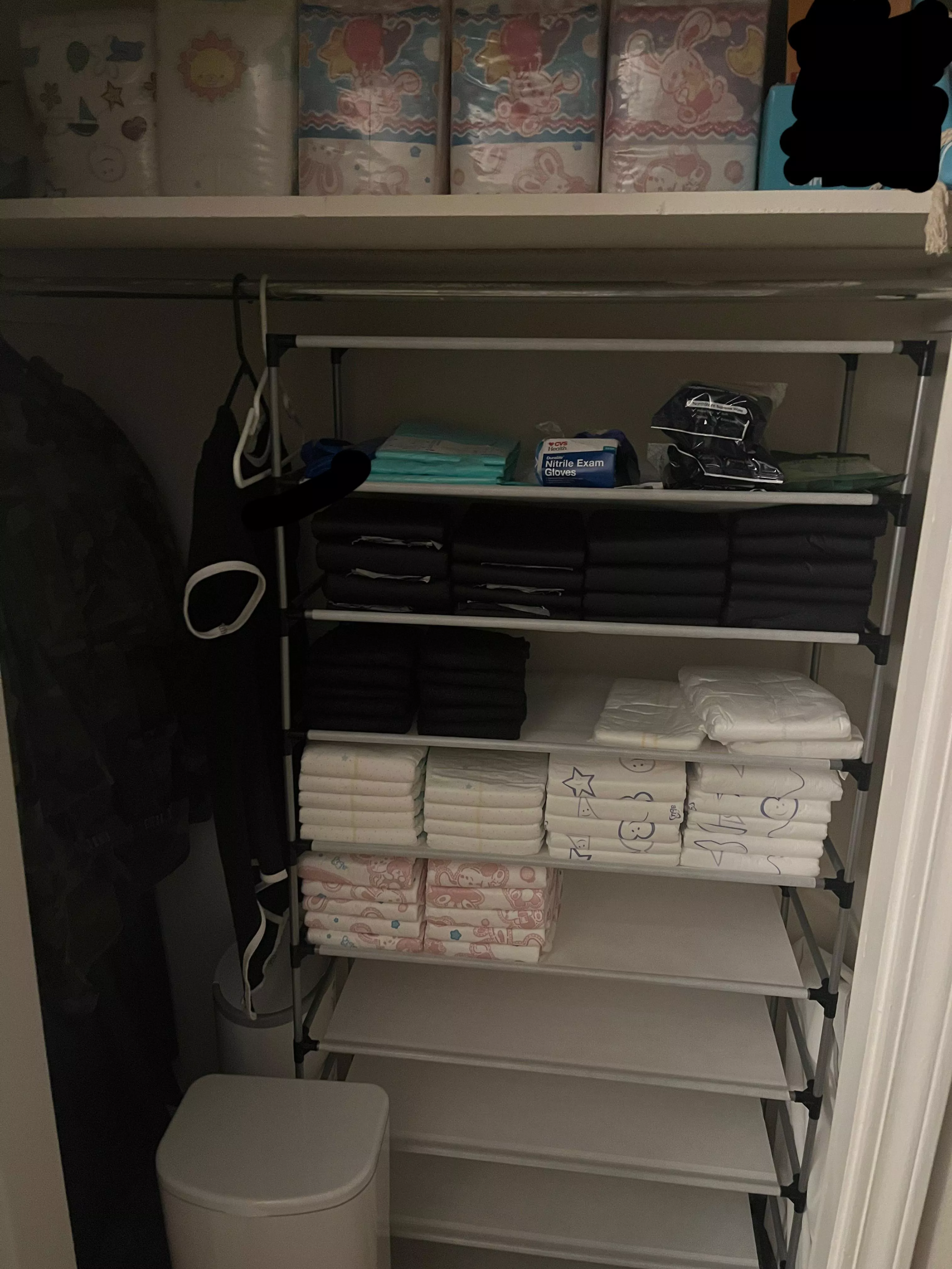 I really happy to be able to have a proper stash now.