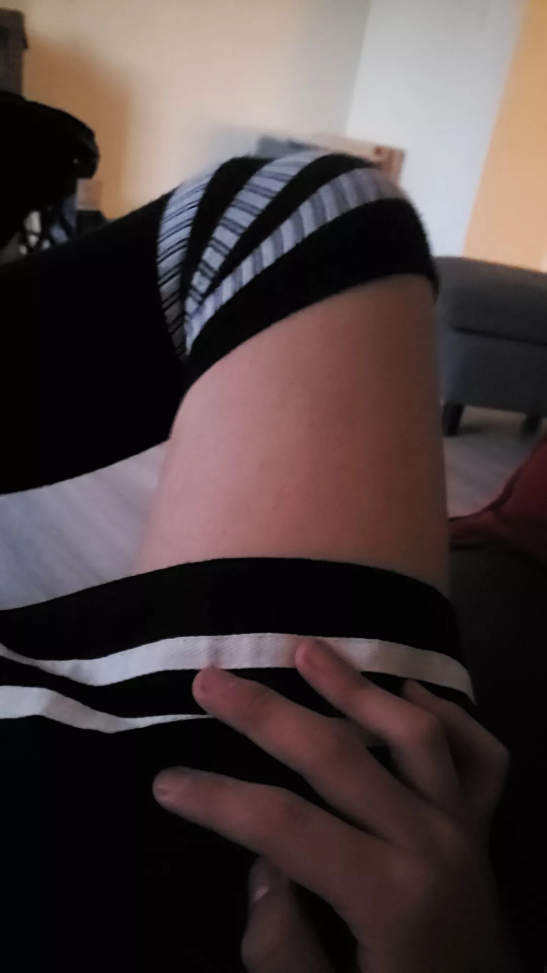 I wasted my money on thigh highs that are too short :(