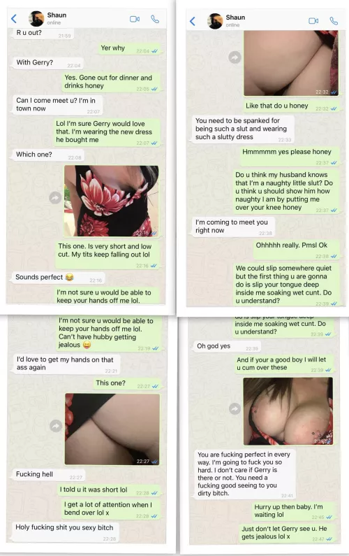 It’s not my fault, my husband bought the dress lol