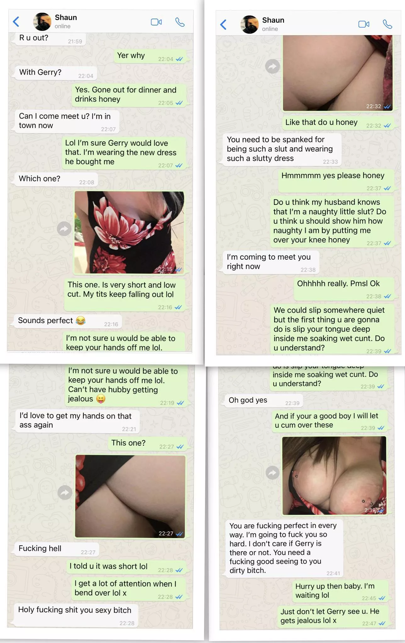 It’s not my fault, my husband bought the dress lol