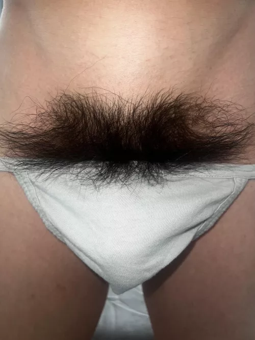 Let your pubes grow and come out of your briefs! Who’s with me?