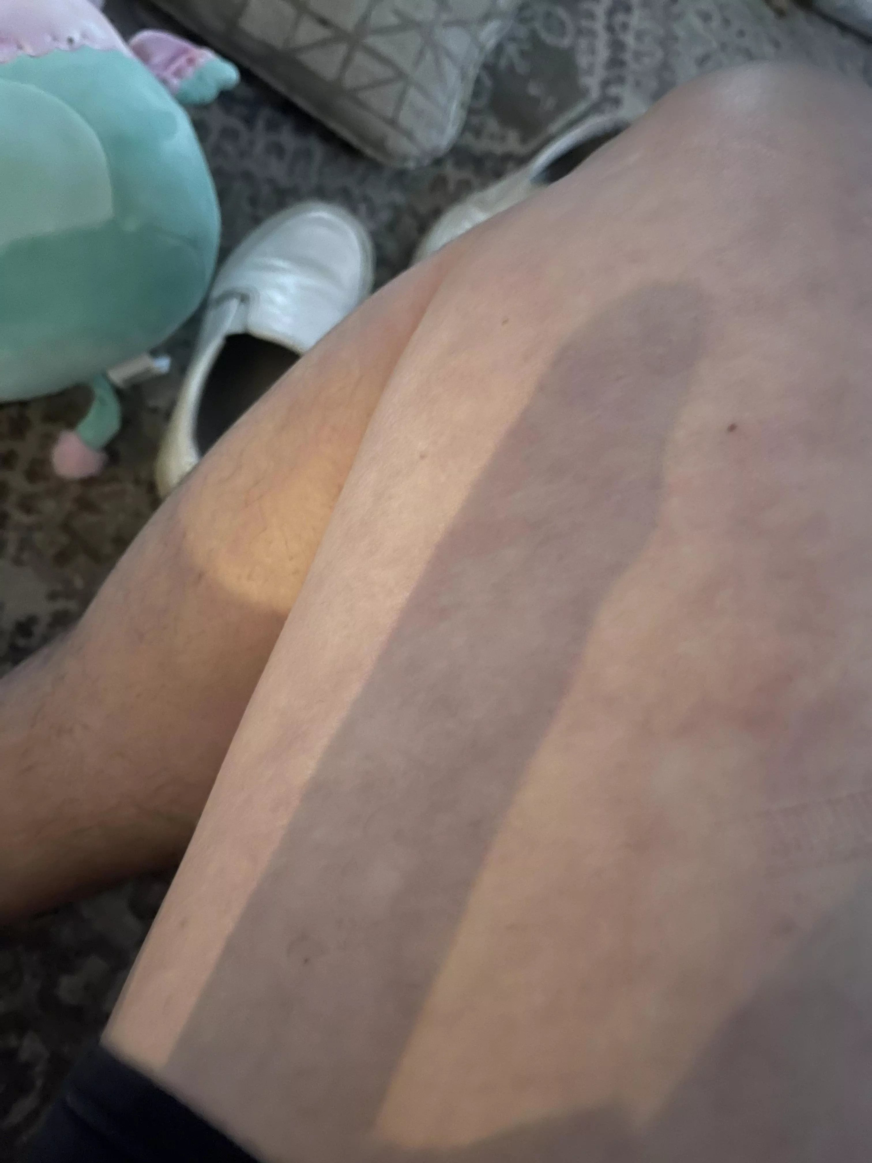 My cock shadow. Pull it out and the whole room gets dark.