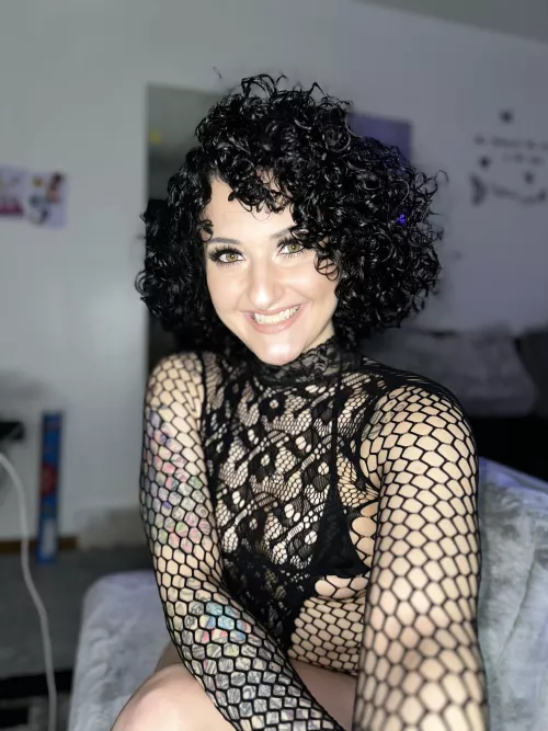 My curls are really popping today.