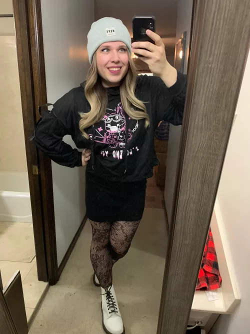 My punk era starts now 😋💕🖤