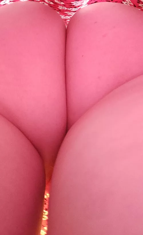 My wife at Walmart standing in the line. What do you think? [f] [m]