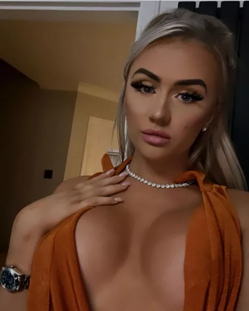 Mya's fake tits and resting bitch face