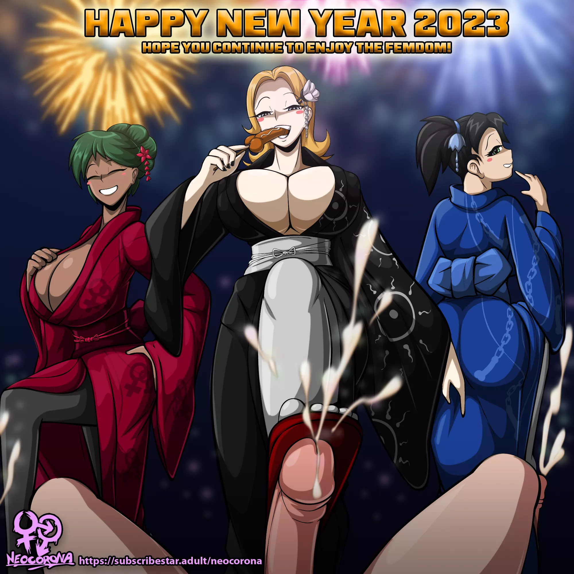 Neocorona Femdom New Year 2022