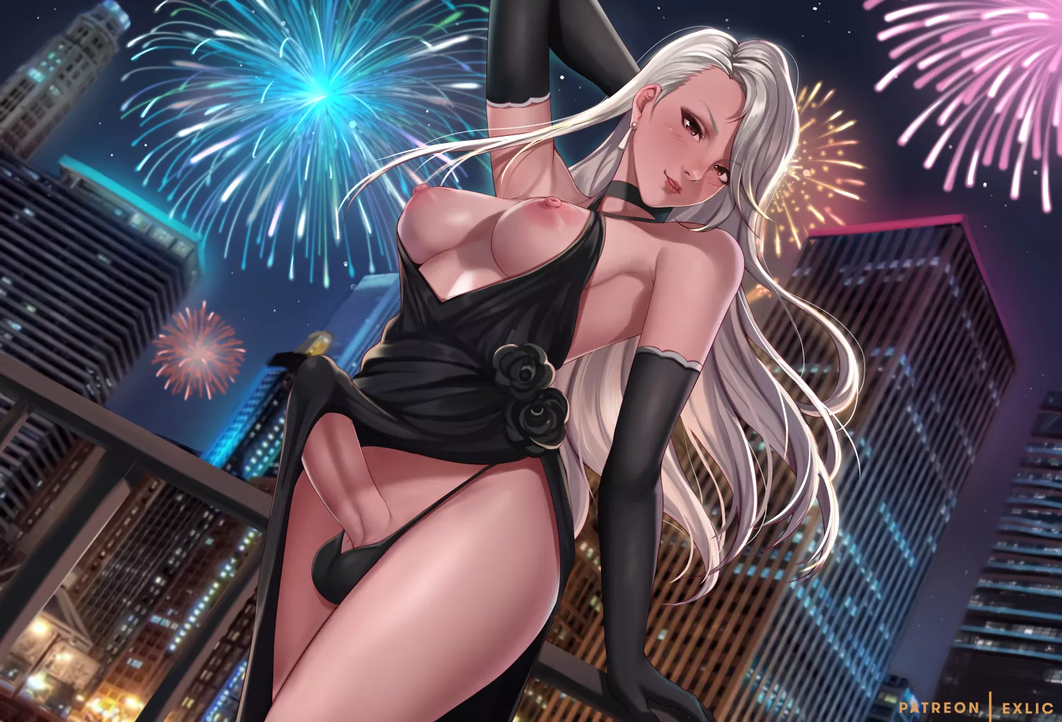 Niijima Sae New Years Fun (Exlic ) [Persona]