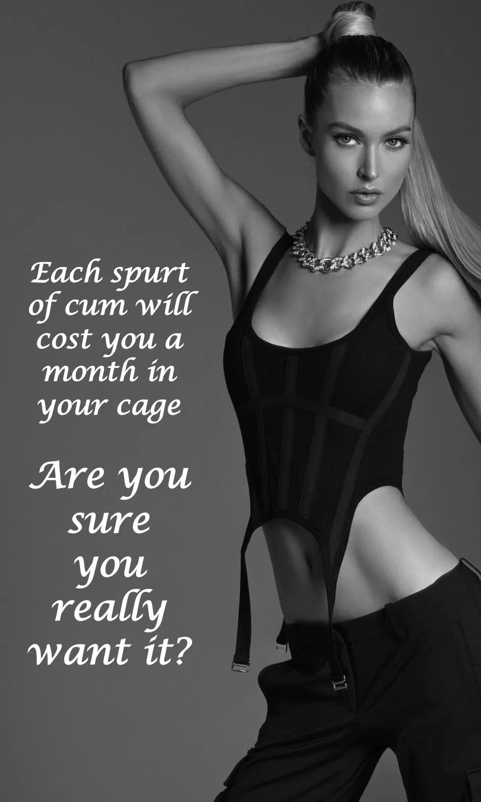 On second thought, maybe I don’t need to cum