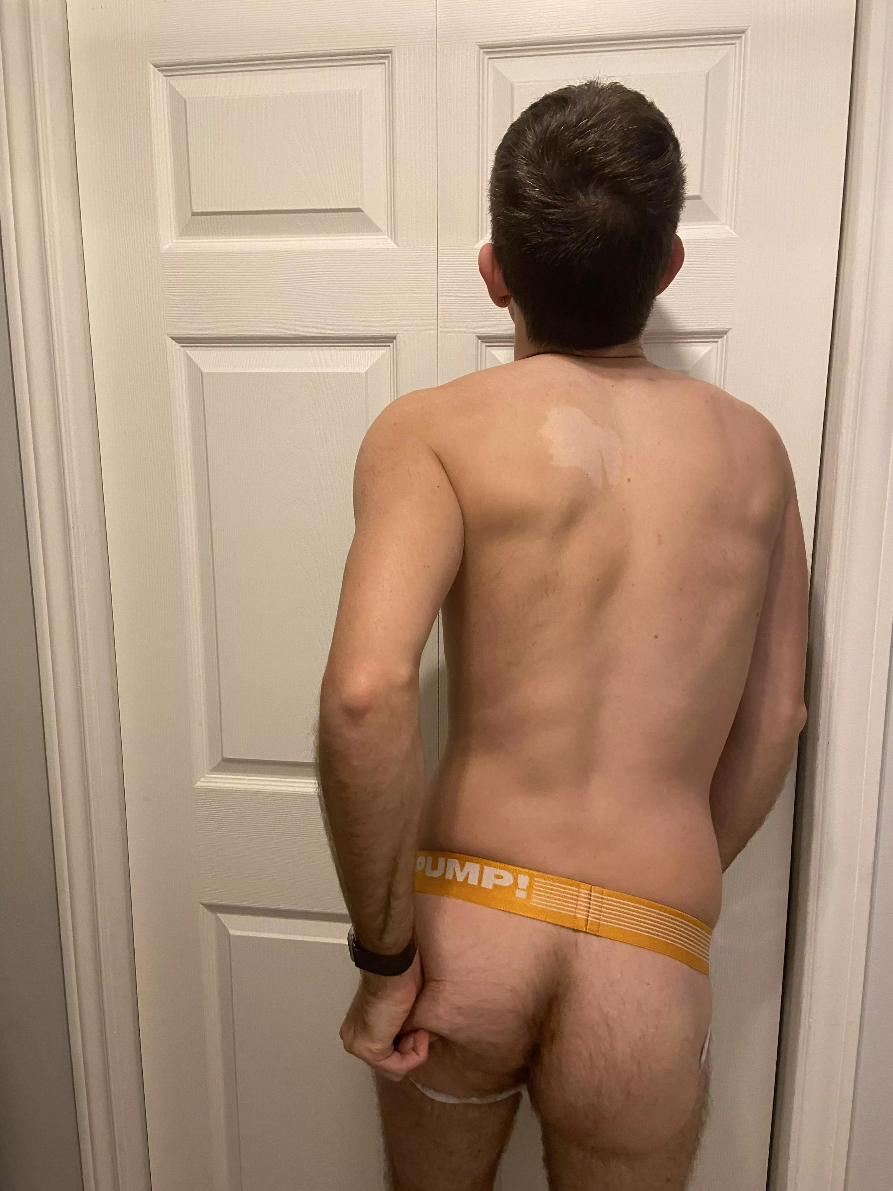 Orange underwear 😈