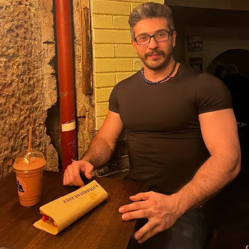 Rare non-selfie photo of me