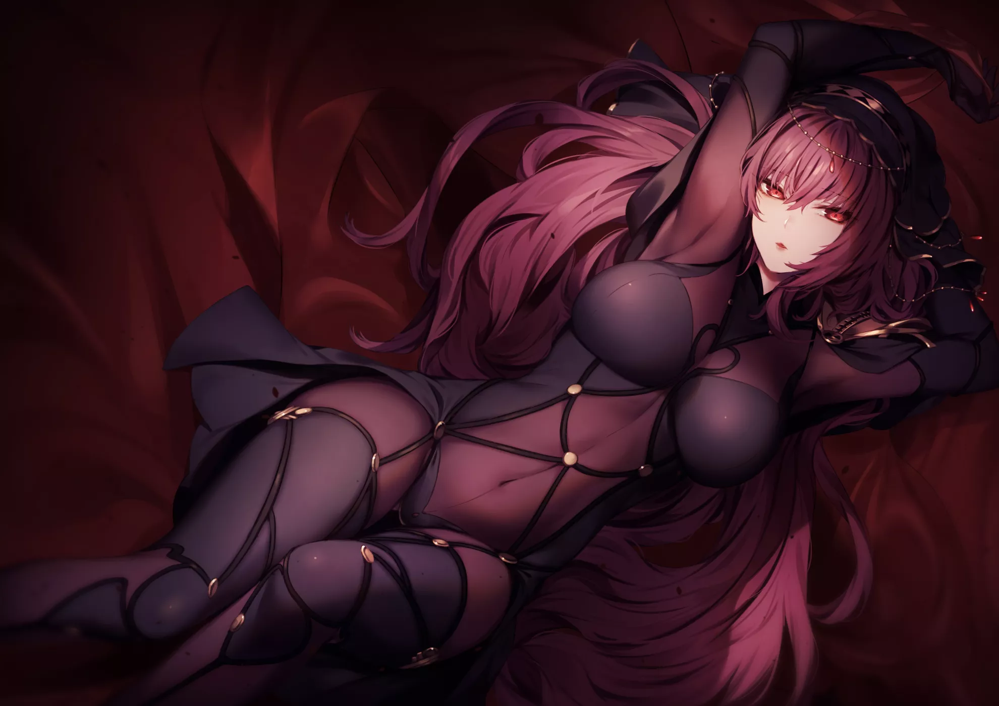 Scathach On Her Back (Genyaky) [Fate]