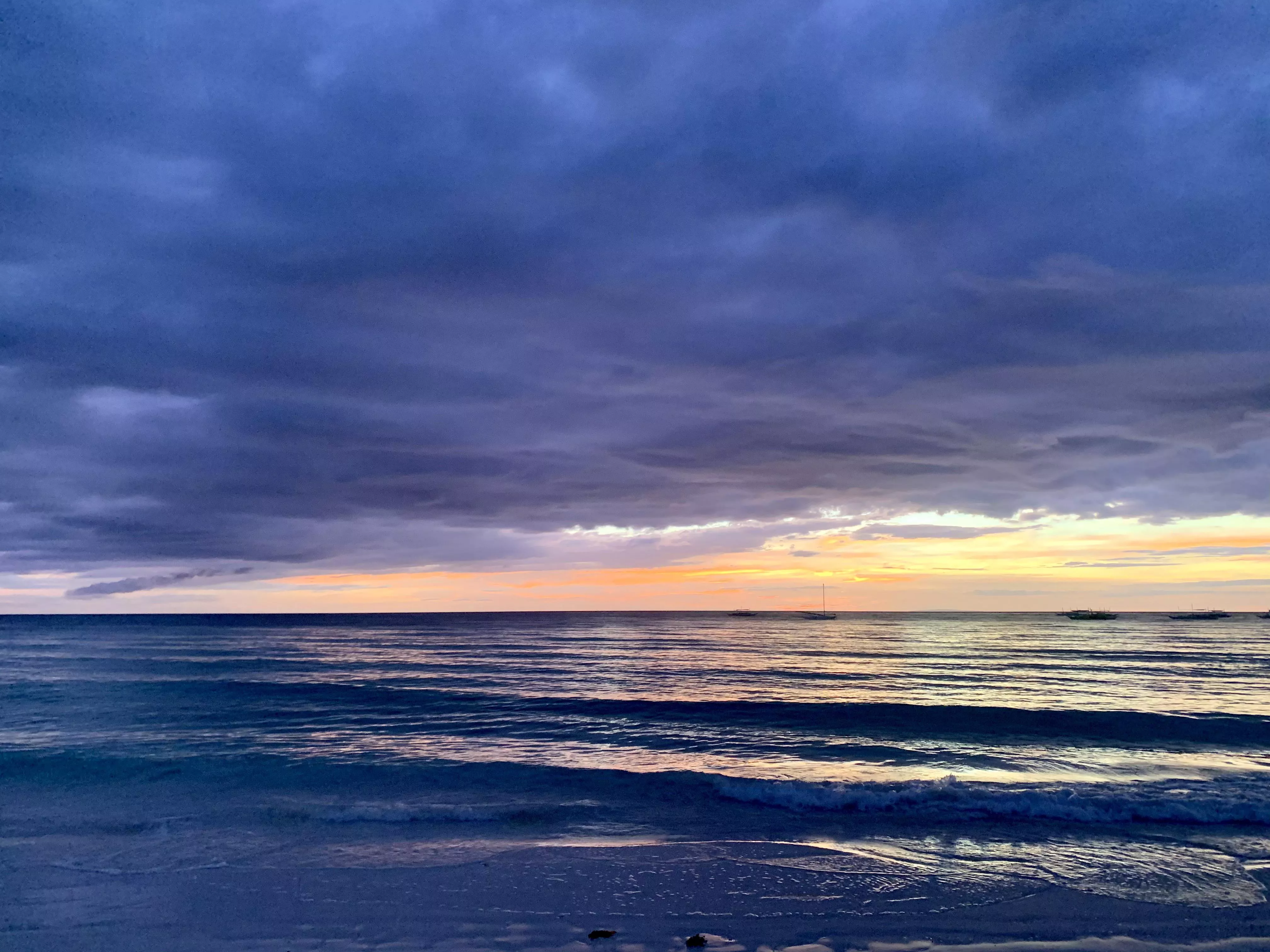 Sunrise at Boracay Island