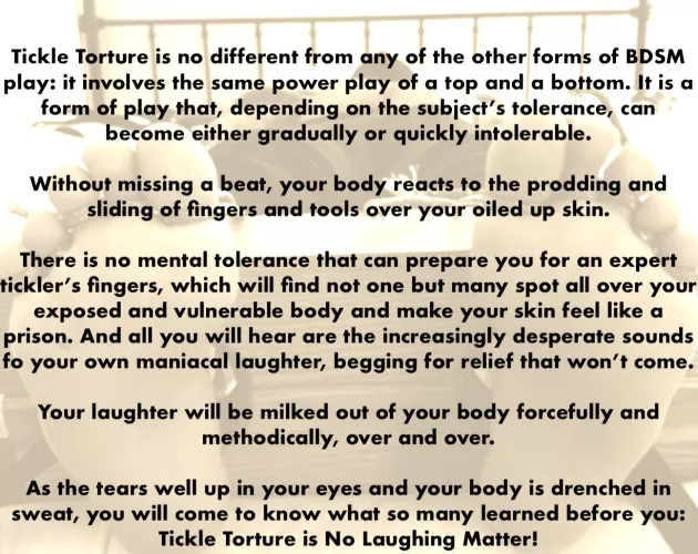 The beauty of our fetish…