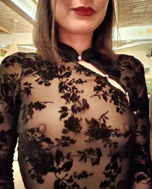 This top really got me a lot of attention last night