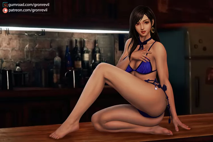 Tifa Lockhart Bikini (Gronrevil)