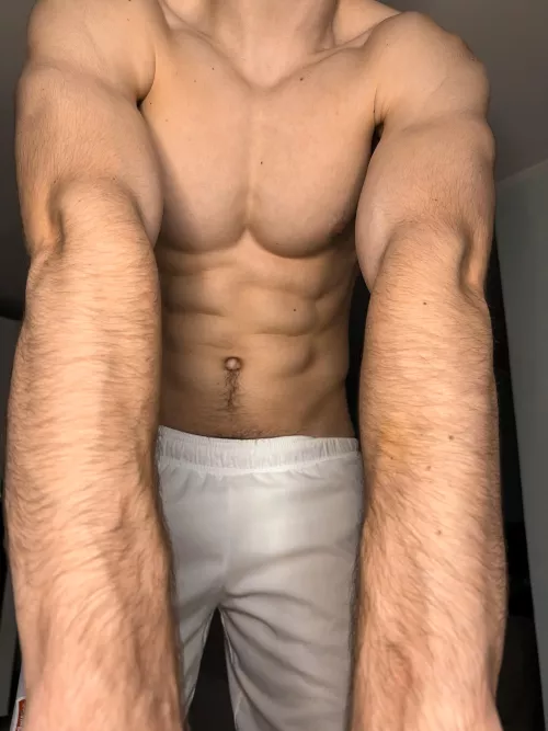 Veiny and defined