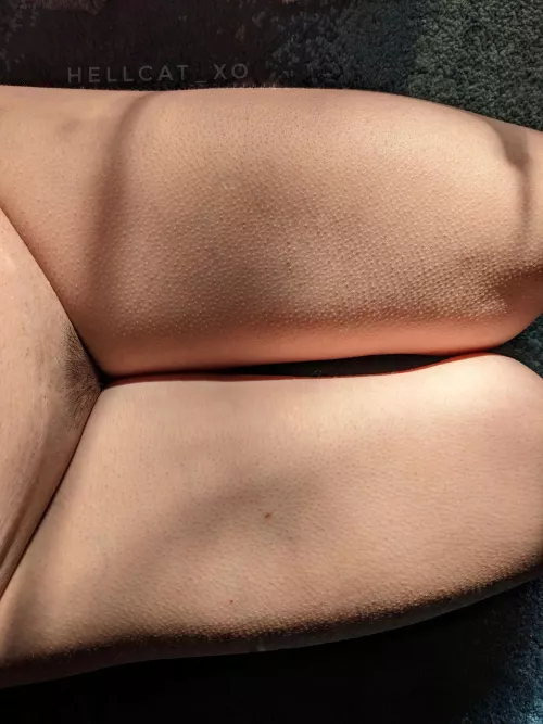 waiting on my knees in anticipation for you to get home