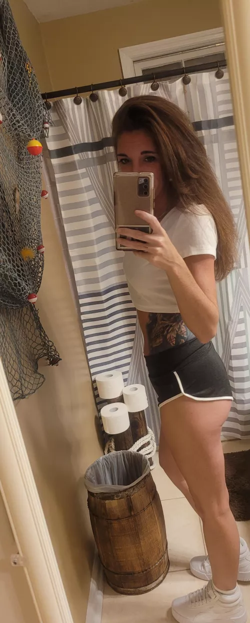 was My gym attire.... until the cold hit 🙈