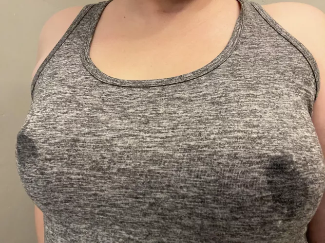 Whoops. I got a little leaky at the gym. Who will help clean me up?