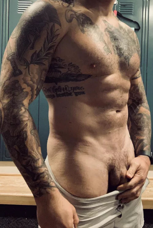 Would you be staring in the locker room?