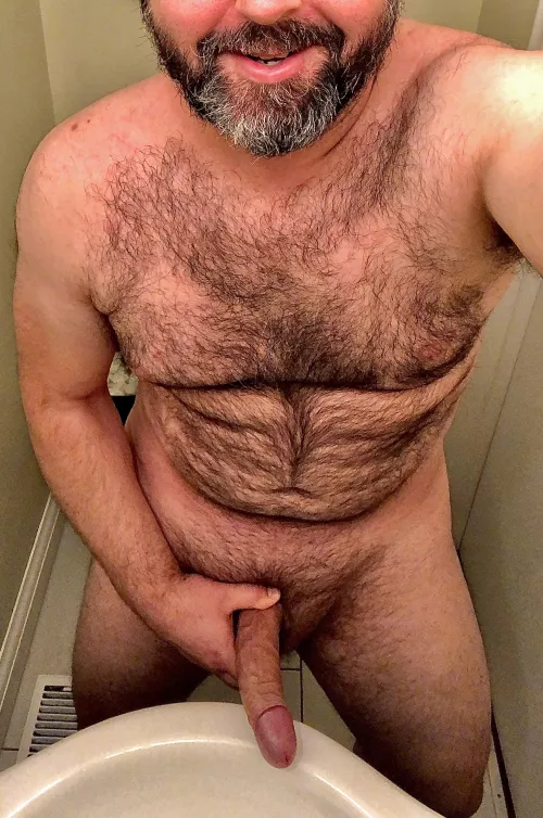 Wouldn’t you love to grab a big, burly friend, and ride his big, thick bend, the entire weekend?