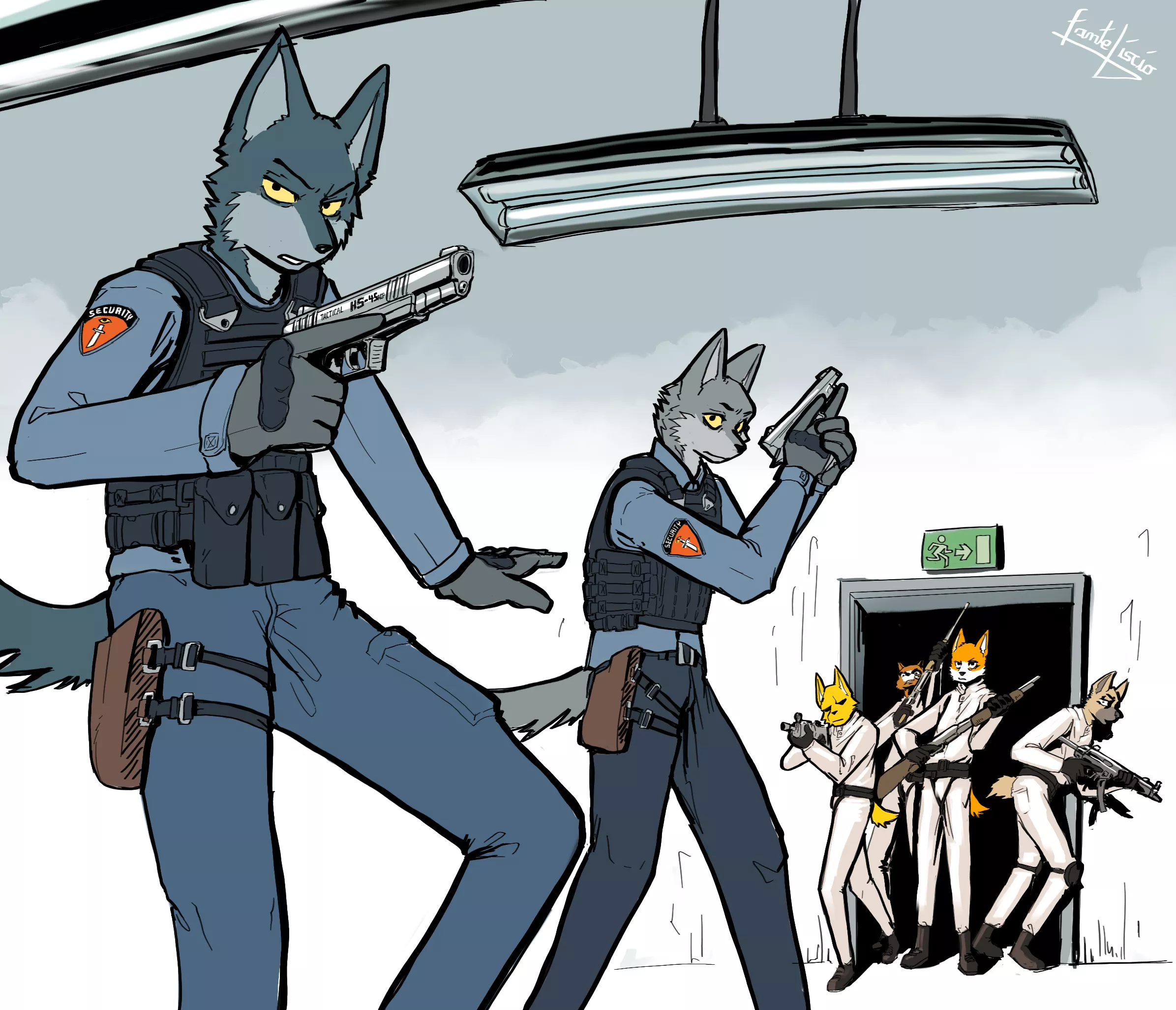 Wrong call (art by me)