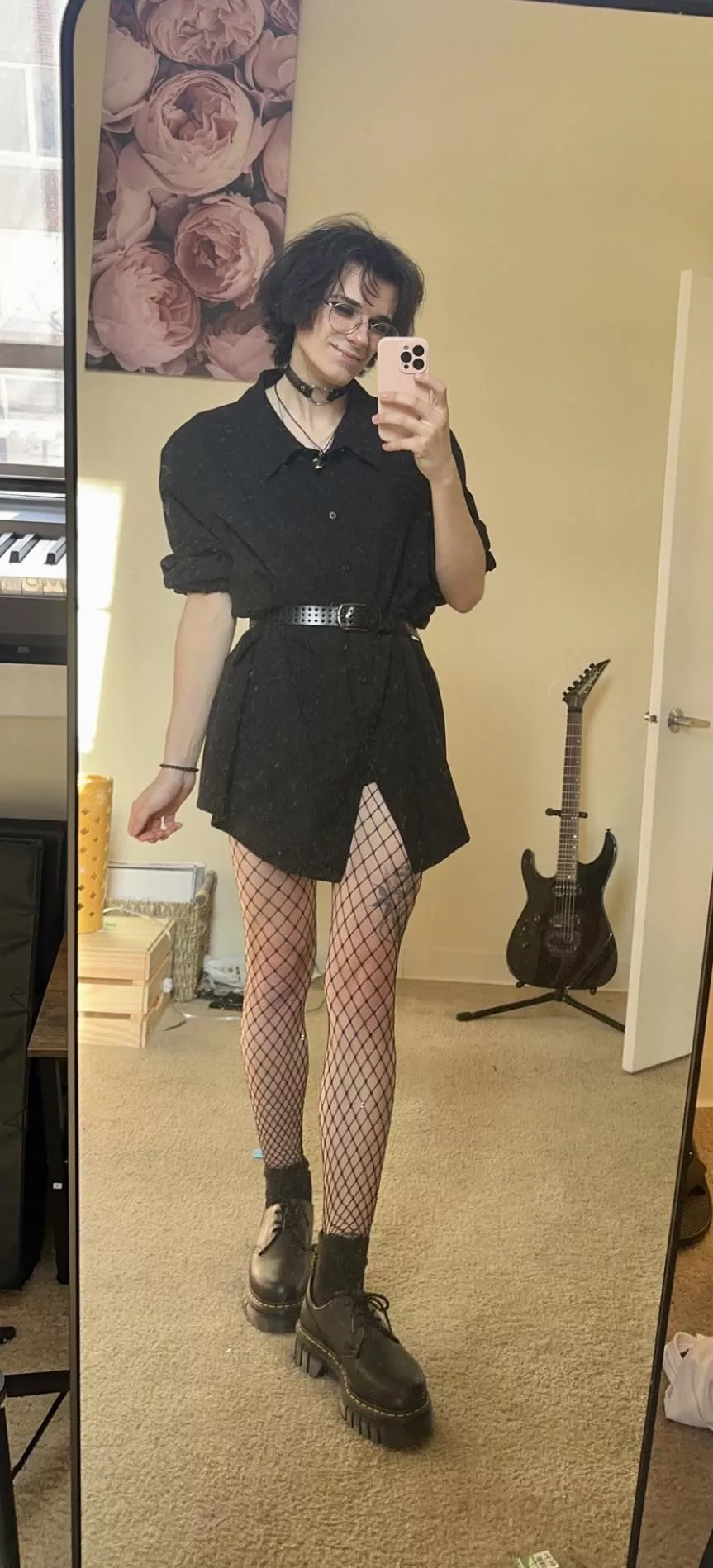 You can make a dress from an oversized men's shirt, if you're brave enough 😜