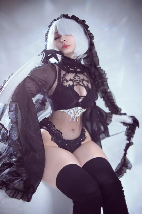 2b cosplay by me (mia_green_tea)