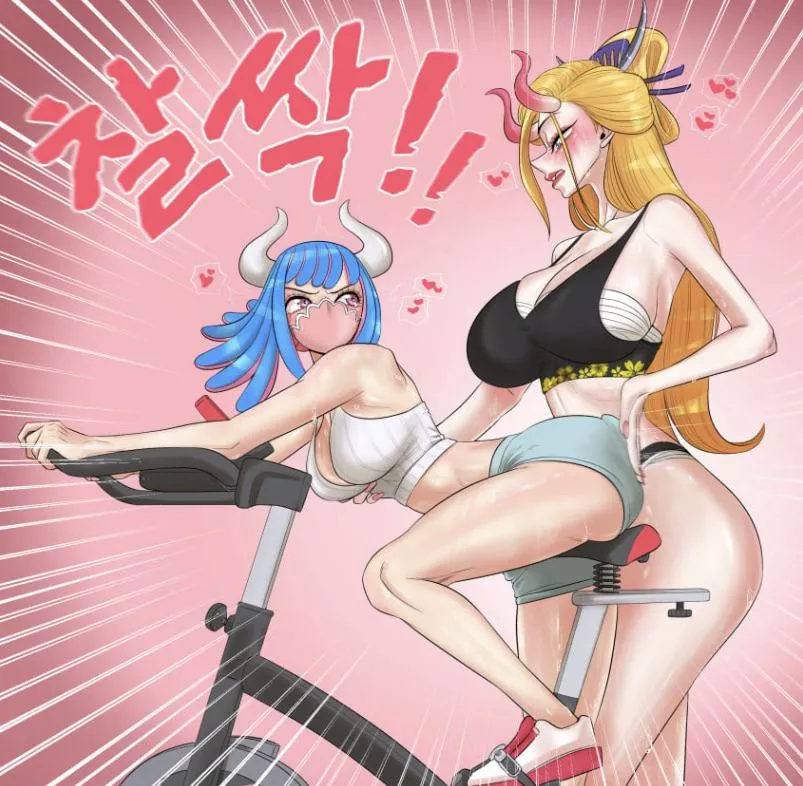 Black Maria helping Ulti workout (taejaho)