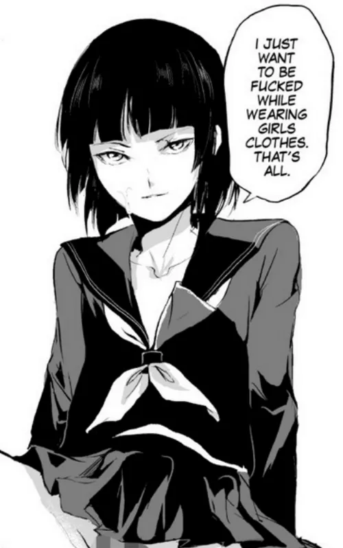 Cute boys in girls clothes make me go feral