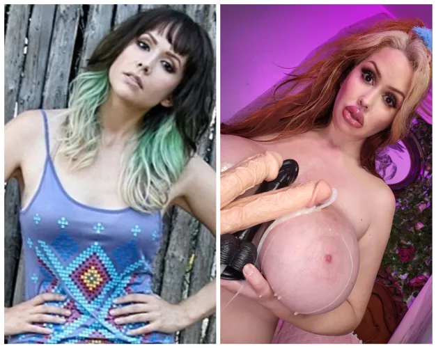 Daddy bought me huge tiddies and now I'm a cock whore! 🥰