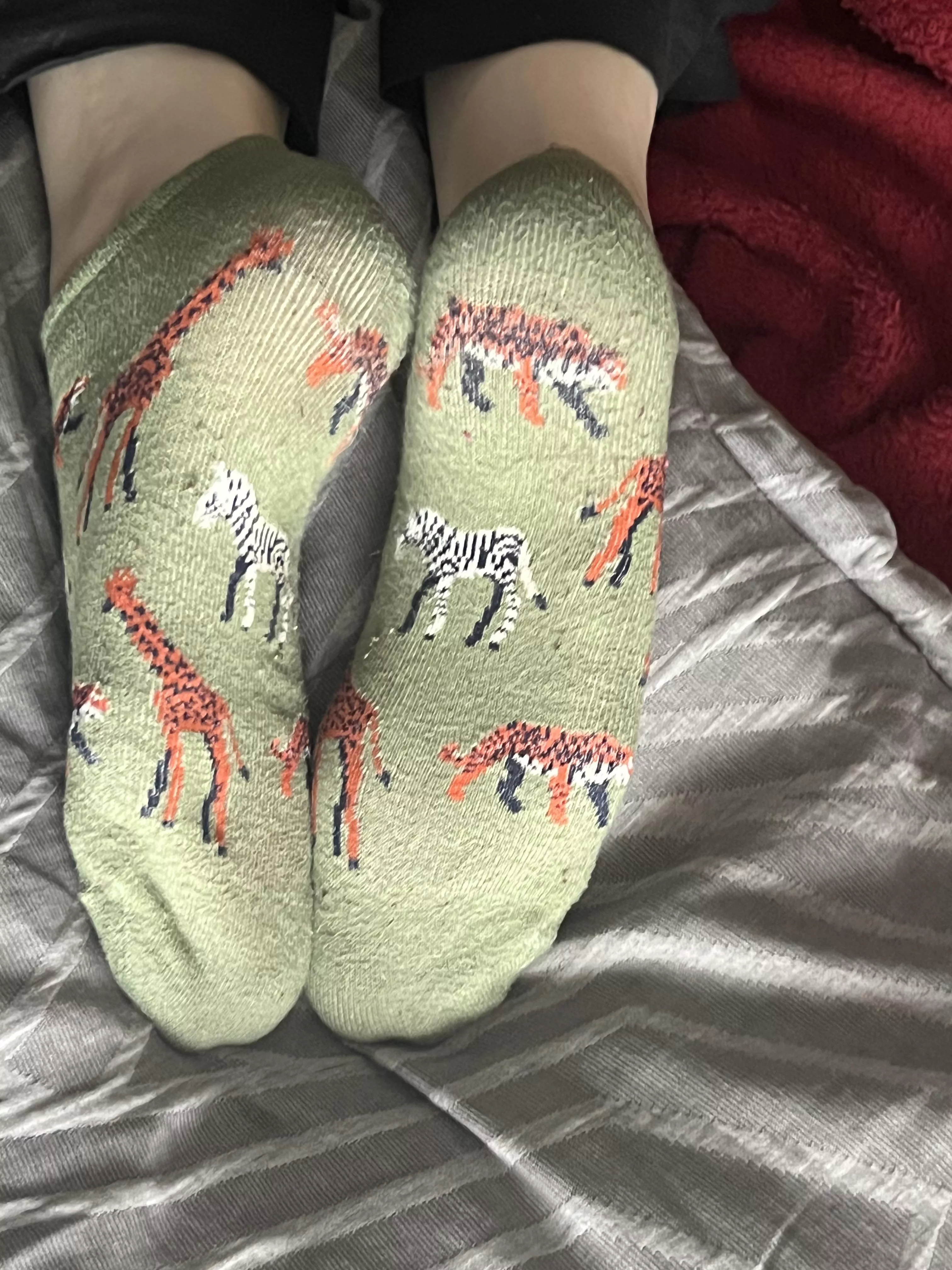 [Female] These could be on your pillow instead of mine.