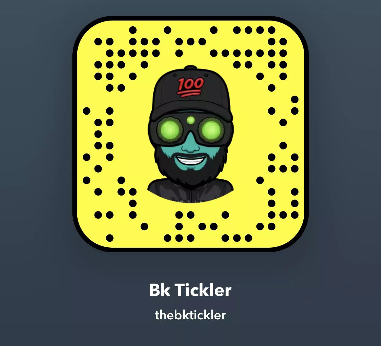 Follow me on Snapchat: TheBKTickler