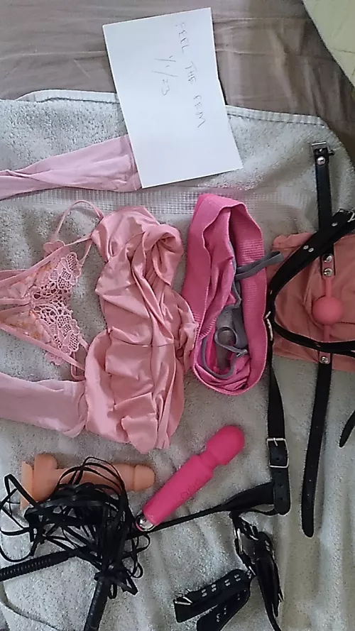 getting ready to sub as female