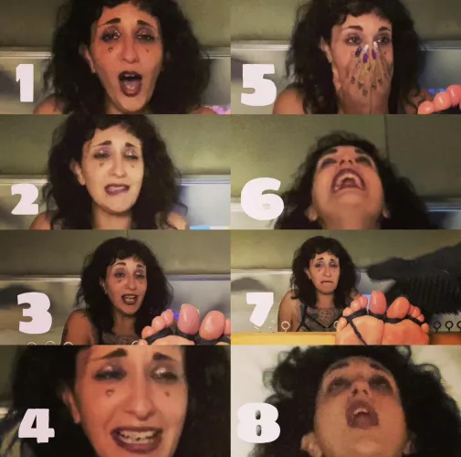 Gia lovely goes through different reactions when we meet up for some tickling. Which reaction is your favorite ?
