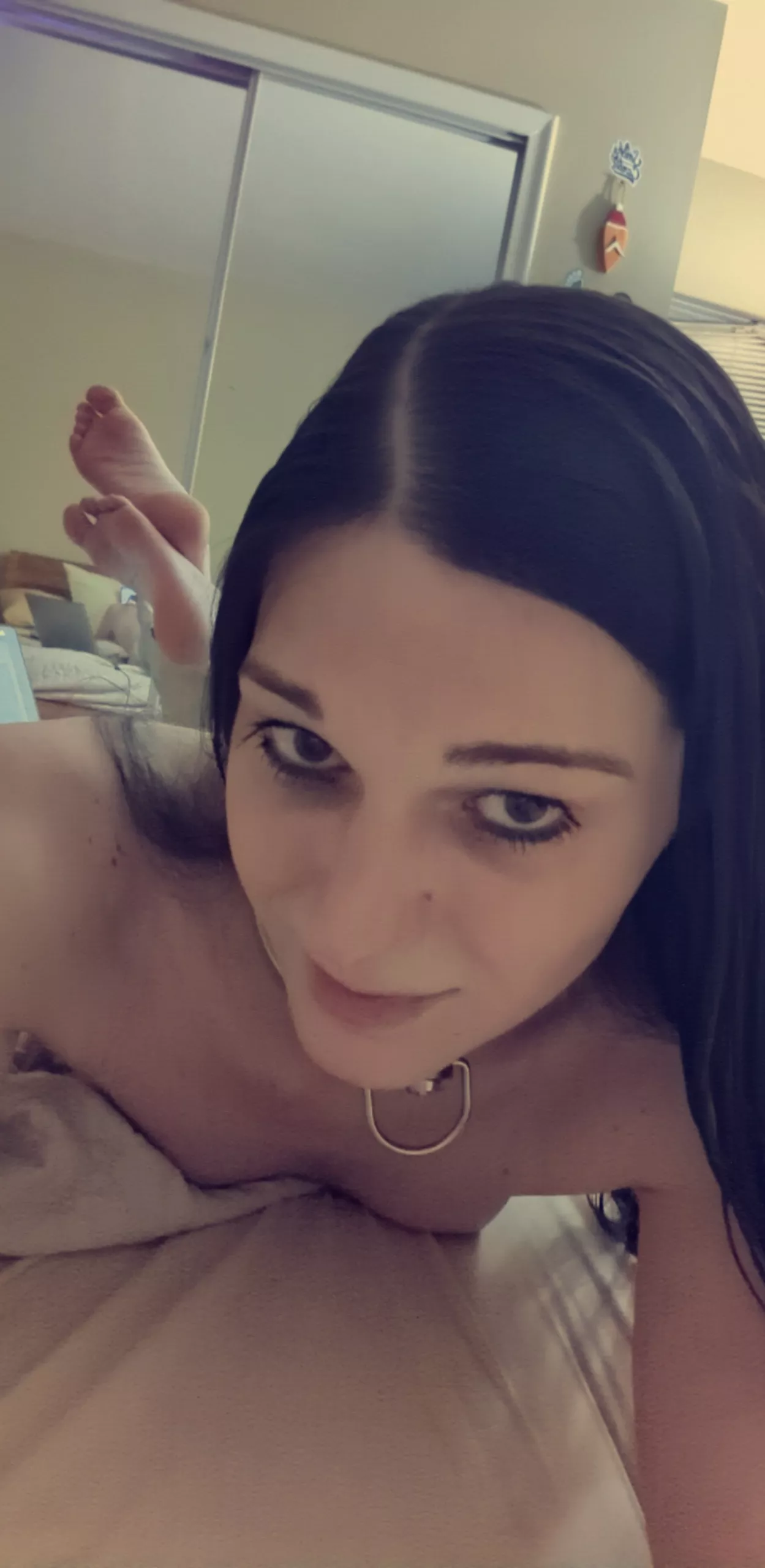 Happy New year! All clean from the shower, who wants to get dirty! 😈